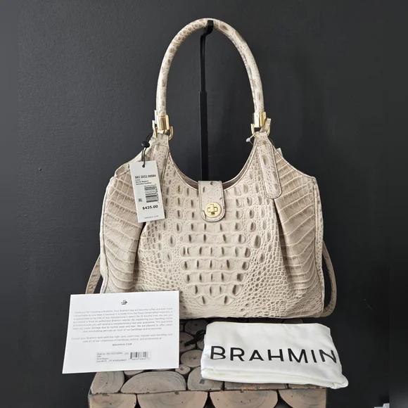 NWT Brahmin Stone Bayard Celia handbag, satchel - Picture 1 of 7